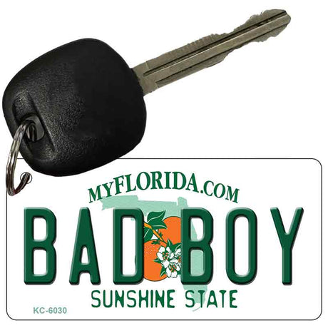 Bad Boy Florida State License Plate Tag Key Chain KC-6030