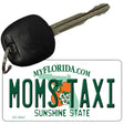 Moms Taxi Florida State License Plate Tag Key Chain KC-6041