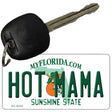 Hot Mama Florida State License Plate Tag Key Chain KC-6045