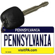 Pennsylvania State License Plate Tag Key Chain KC-6046