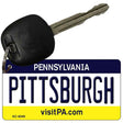 Pittsburgh Pennsylvania State License Plate Tag Key Chain KC-6049