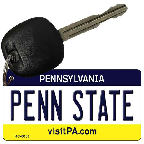 Penn State Pennsylvania State License Plate Tag Key Chain KC-6053