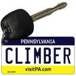 Climber Pennsylvania State License Plate Tag Key Chain KC-6078