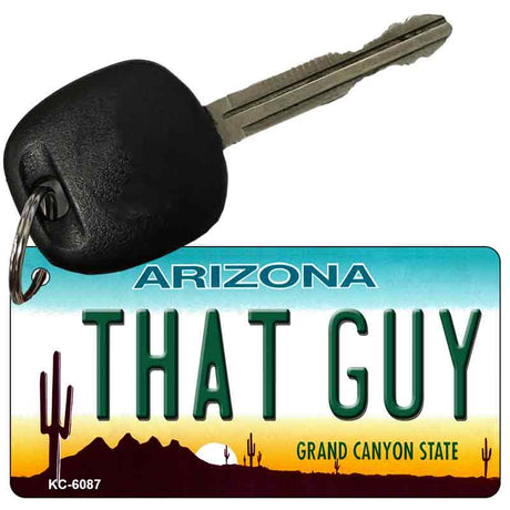 That Guy Arizona State License Plate Tag Key Chain KC-6087