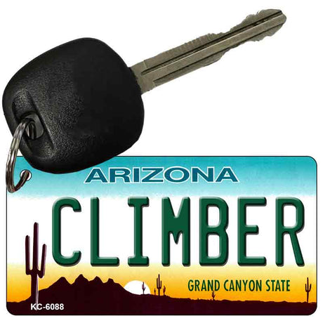 Climber Arizona State License Plate Tag Key Chain KC-6088