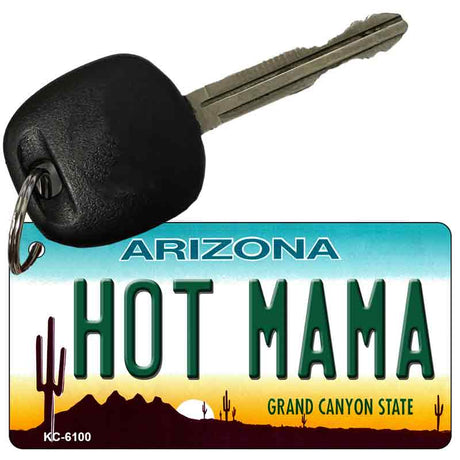 Hot Mama Arizona State License Plate Tag Key Chain KC-6100