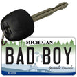 Bad Boy Michigan State License Plate Tag Novelty Key Chain KC-6115