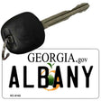 Albany Georgia State License Plate Tag Novelty Key Chain KC-6142