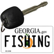 Fishing Georgia State License Plate Tag Novelty Key Chain KC-6166