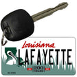 Lafayette Louisiana State License Plate Tag Novelty Key Chain KC-6181