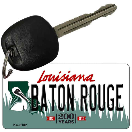 Baton Rouge Louisiana State License Plate Tag Novelty Key Chain KC-6182