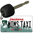 Moms Taxi Louisiana State License Plate Tag Novelty Key Chain KC-6200