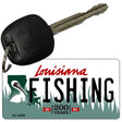 Fishing Louisiana State License Plate Tag Novelty Key Chain KC-6206