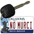 No Murci Oklahoma State License Plate Tag Novelty Key Chain KC-6250