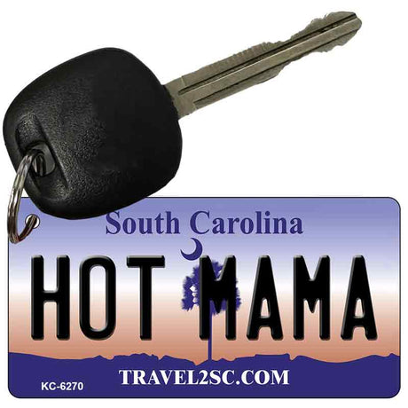 Hot Mama South Carolina License Plate Tag Key Chain KC-6270