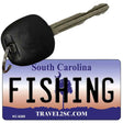 Fishing South Carolina License Plate Tag Key Chain KC-6288