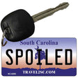 Spoiled South Carolina License Plate Tag Key Chain KC-6293