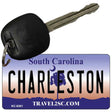 Charlestown South Carolina License Plate Tag Key Chain KC-6301