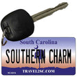 Southern Charm South Carolina License Plate Tag Key Chain KC-6314