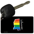 Mississippi Rainbow State Novelty Aluminum Key Chain KC-6338