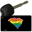 South Carolina Rainbow State Novelty Aluminum Key Chain KC-6354