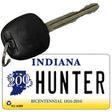 Hunter Indiana State License Plate Tag Novelty Key Chain KC-6388