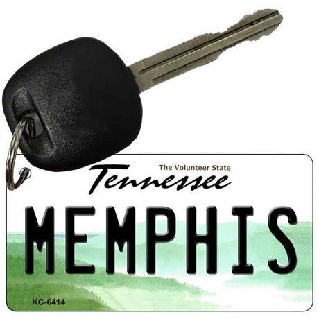 Memphis Tennessee License Plate Tag Key Chain KC-6414