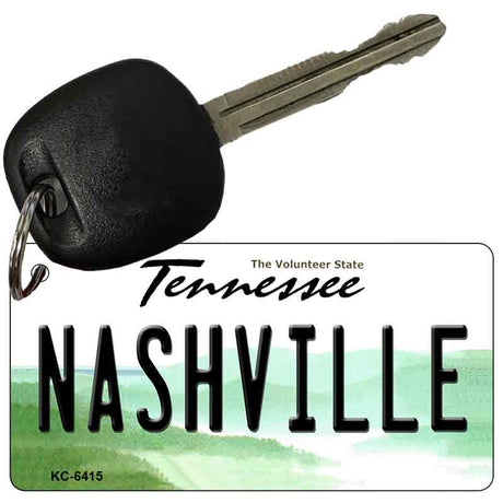 Nashville Tennessee License Plate Tag Key Chain KC-6415