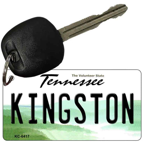 Kingston Tennessee License Plate Tag Key Chain KC-6417