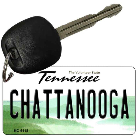 Chattanooga Tennessee License Plate Tag Key Chain KC-6418