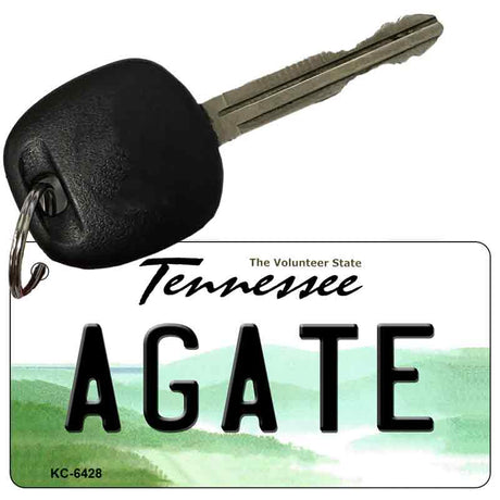 Agate Tennessee License Plate Tag Key Chain KC-6428