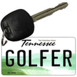 Golfer Tennessee License Plate Tag Key Chain KC-6433