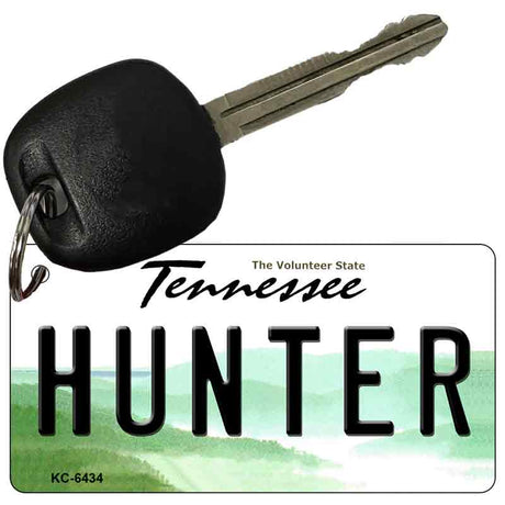 Hunter Tennessee License Plate Tag Key Chain KC-6434