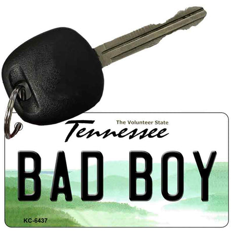 Bad Boy Tennessee License Plate Tag Key Chain KC-6437