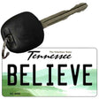 Believe Tennessee License Plate Tag Key Chain KC-6450