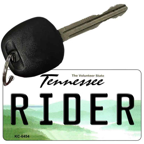 Rider Tennessee License Plate Tag Key Chain KC-6454