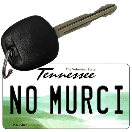 No Murci Tennessee License Plate Tag Key Chain KC-6457