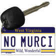 No Murci West Virginia License Plate Tag Key Chain KC-6534