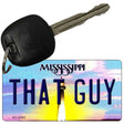 That Guy Mississippi State License Plate Tag Key Chain KC-6585