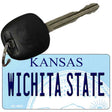 Wichita State Kansas State License Plate Tag Novelty Key Chain KC-6603