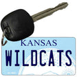 Wildcats Kansas State License Plate Tag Novelty Key Chain KC-6604