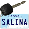 Salina Kansas State License Plate Tag Novelty Key Chain KC-6611