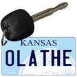 Olathe Kansas State License Plate Tag Novelty Key Chain KC-6612