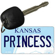 Princess Kansas State License Plate Tag Novelty Key Chain KC-6625