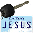 Jesus Kansas State License Plate Tag Novelty Key Chain KC-6633