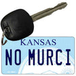 No Murci Kansas State License Plate Tag Novelty Key Chain KC-6641