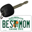 Best Mom Florida State License Plate Tag Key Chain KC-6659