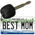 Best Mom Michigan State License Plate Tag Novelty Key Chain KC-6661