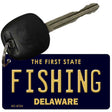 Fishing Delaware State License Plate Tag Key Chain KC-6724