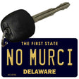 No Murci Delaware State License Plate Tag Key Chain KC-6742